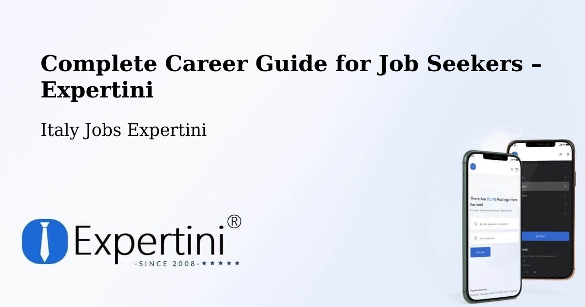 Career Guide for Job Seekers – Isera - Isera, Italy Jobs Expertini