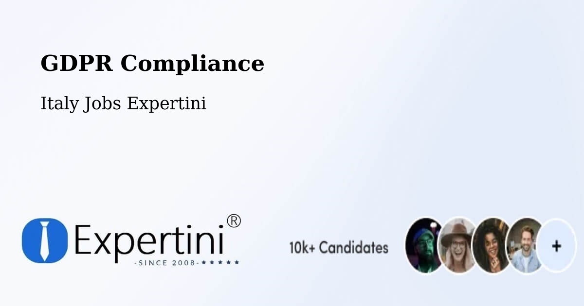 GDPR Compliance - Italy Jobs Expertini