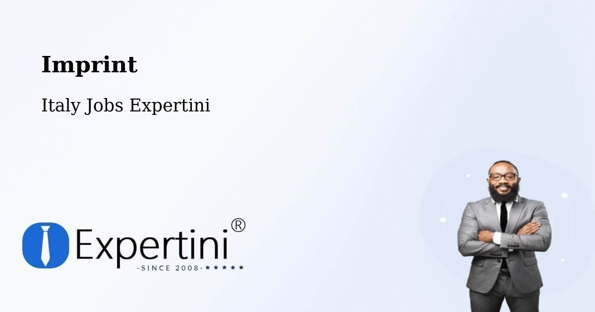 Imprint – Isera - Italy Jobs Expertini